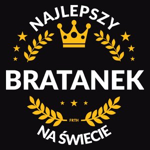 Najlepszy Bratanek Na Świecie - Męska Koszulka Czarna