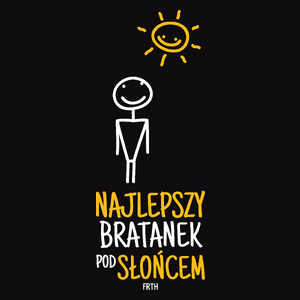 Najlepszy Bratanek Pod Słońcem - Męska Koszulka Czarna