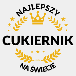 Najlepszy Cukiernik Na Świecie - Męska Koszulka Biała