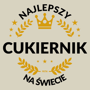 Najlepszy Cukiernik Na Świecie - Torba Na Zakupy Natural