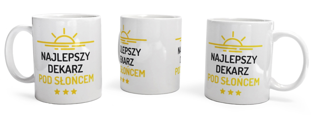 Najlepszy Dekarz Pod Słońcem - Kubek Biały