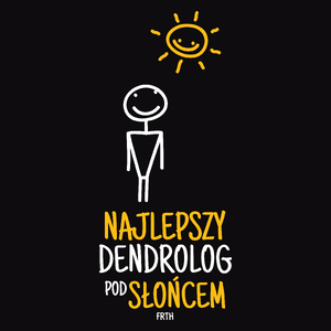 Najlepszy Dendrolog Pod Słońcem - Męska Koszulka Czarna