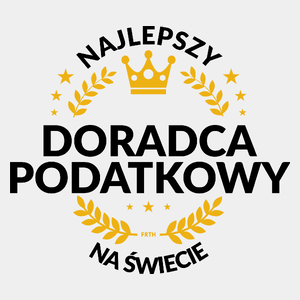 Najlepszy Doradca Podatkowy Na Świecie - Męska Koszulka Biała