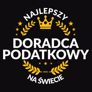 Najlepszy Doradca Podatkowy Na Świecie - Męska Koszulka Czarna