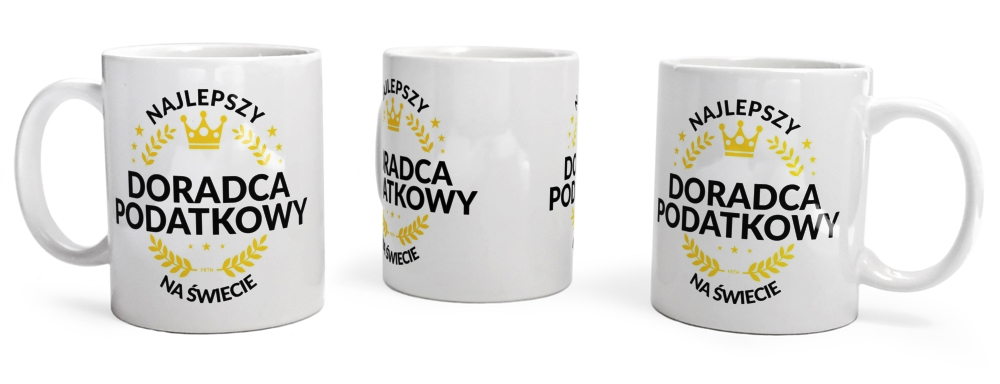 Najlepszy Doradca Podatkowy Na Świecie - Kubek Biały