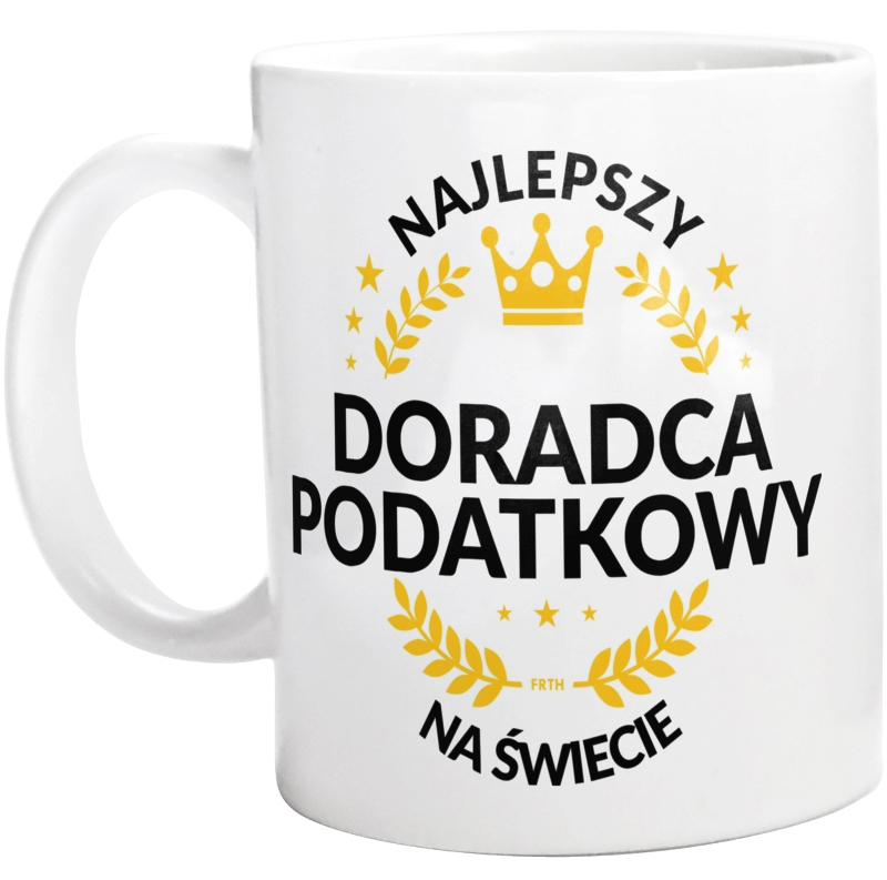 Najlepszy Doradca Podatkowy Na Świecie - Kubek Biały