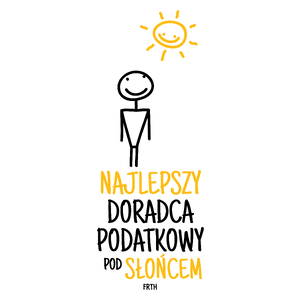 Najlepszy Doradca Podatkowy Pod Słońcem - Kubek Biały