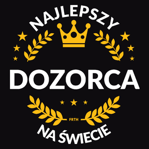 Najlepszy Dozorca Na Świecie - Męska Koszulka Czarna