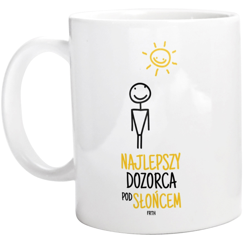 Najlepszy Dozorca Pod Słońcem - Kubek Biały