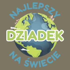 Najlepszy Dziadek Na Świecie - Męska Koszulka Khaki