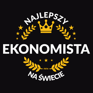 Najlepszy Ekonomista Na Świecie - Męska Koszulka Czarna