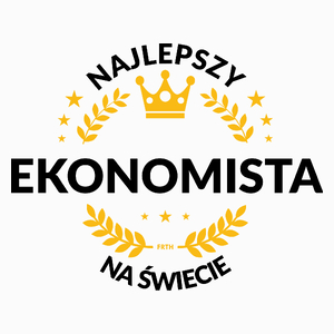 Najlepszy Ekonomista Na Świecie - Poduszka Biała