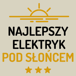 Najlepszy Elektryk Pod Słońcem - Torba Na Zakupy Natural