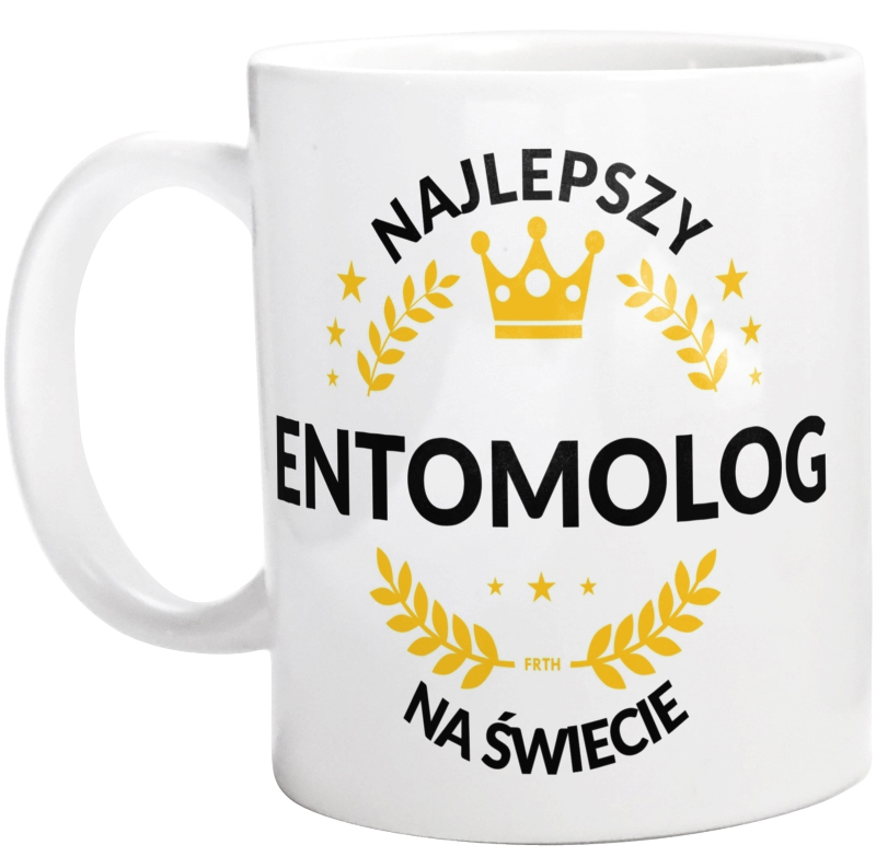 Najlepszy Entomolog Na Świecie - Kubek Biały