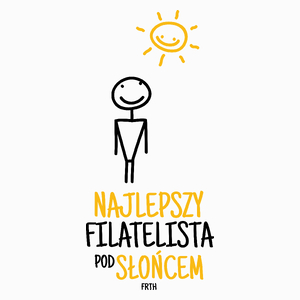 Najlepszy Filatelista Pod Słońcem - Poduszka Biała