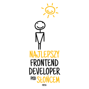 Najlepszy Frontend Developer Pod Słońcem - Kubek Biały