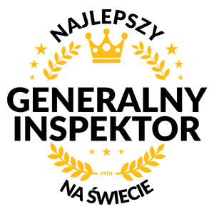 Najlepszy Generalny Inspektor Na Świecie - Kubek Biały