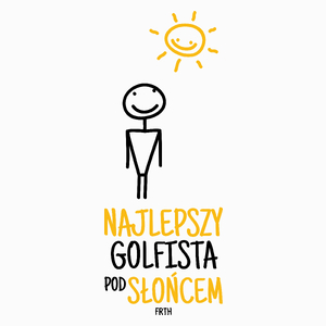 Najlepszy Golfista Pod Słońcem - Poduszka Biała