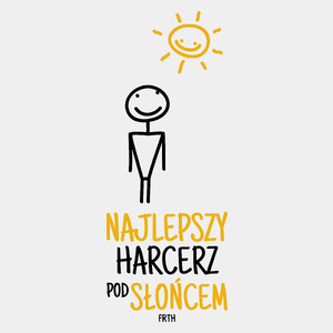 Najlepszy Harcerz Pod Słońcem - Męska Koszulka Biała