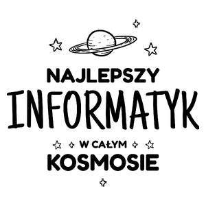 Najlepszy Informatyk W Kosmosie - Kubek Biały