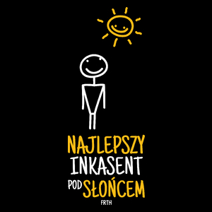 Najlepszy Inkasent Pod Słońcem - Torba Na Zakupy Czarna