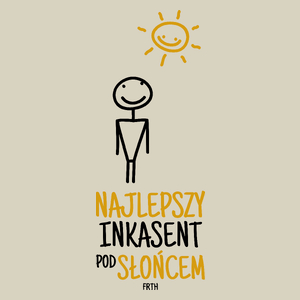 Najlepszy Inkasent Pod Słońcem - Torba Na Zakupy Natural