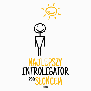 Najlepszy Introligator Pod Słońcem - Poduszka Biała