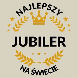 Najlepszy Jubiler Na Świecie - Torba Na Zakupy Natural