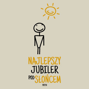 Najlepszy Jubiler Pod Słońcem - Torba Na Zakupy Natural