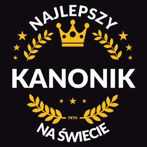 Najlepszy Kanonik Na Świecie - Męska Koszulka Czarna