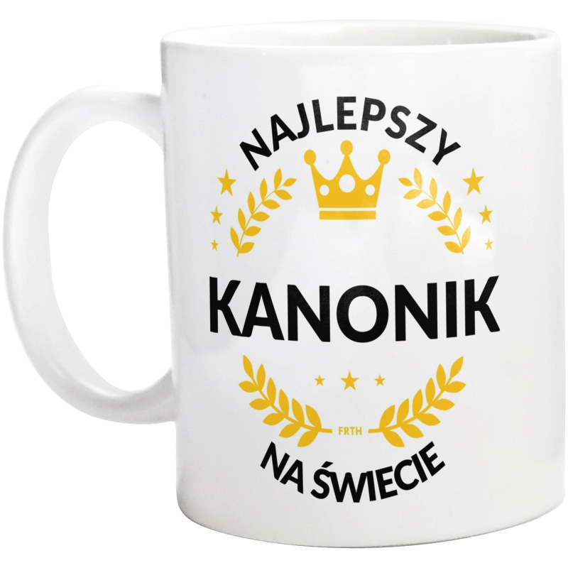 Najlepszy Kanonik Na Świecie - Kubek Biały