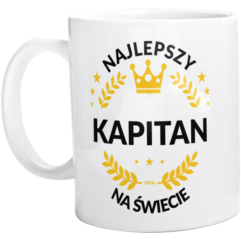 Najlepszy Kapitan Na Świecie - Kubek Biały