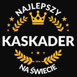 Najlepszy Kaskader Na Świecie - Męska Koszulka Czarna