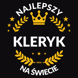 Najlepszy Kleryk Na Świecie - Męska Koszulka Czarna