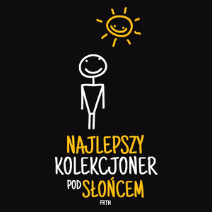 Najlepszy Kolekcjoner Pod Słońcem - Męska Koszulka Czarna