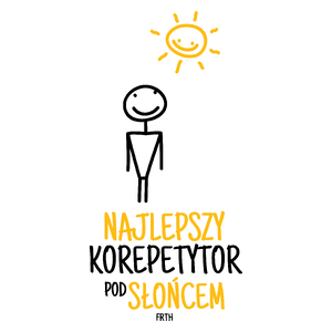 Najlepszy Korepetytor Pod Słońcem - Kubek Biały