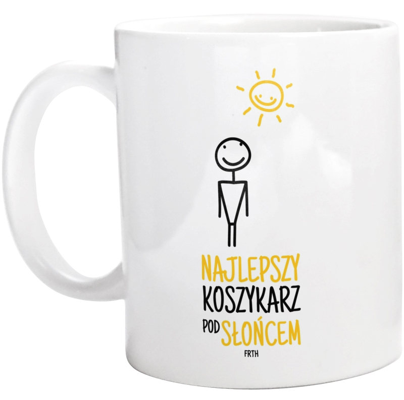 Najlepszy Koszykarz Pod Słońcem - Kubek Biały