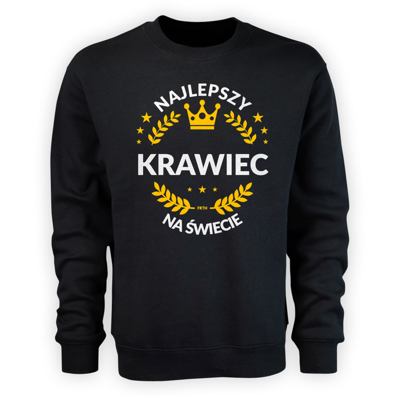 Najlepszy Krawiec Na Świecie - Męska Bluza Czarna