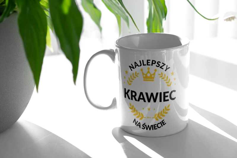 Najlepszy Krawiec Na Świecie - Kubek Biały