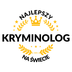 Najlepszy Kryminolog Na Świecie - Kubek Biały