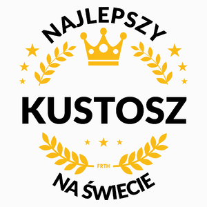 Najlepszy Kustosz Na Świecie - Poduszka Biała