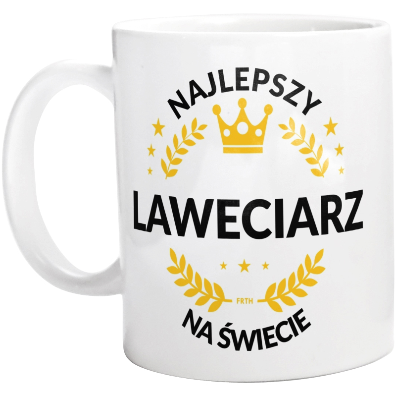 Najlepszy Laweciarz Na Świecie - Kubek Biały