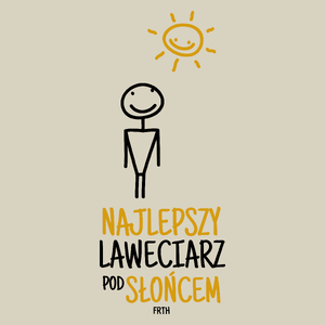 Najlepszy Laweciarz Pod Słońcem - Torba Na Zakupy Natural