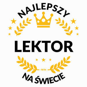 Najlepszy Lektor Na Świecie - Poduszka Biała