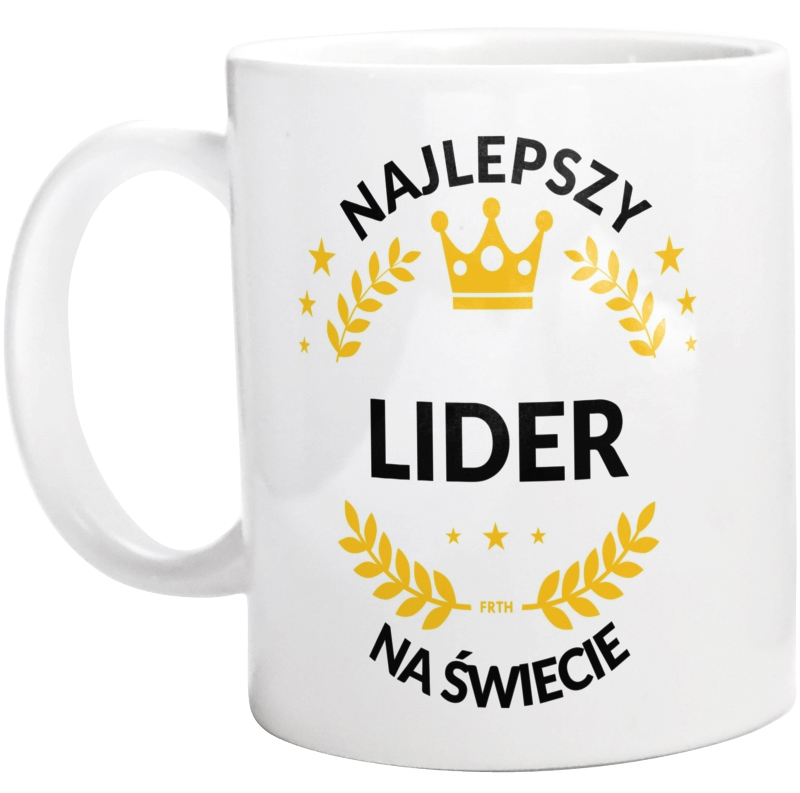 Najlepszy Lider Na Świecie - Kubek Biały