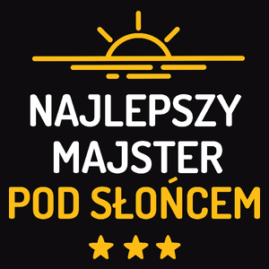 Najlepszy Majster Pod Słońcem - Męska Bluza z kapturem Czarna