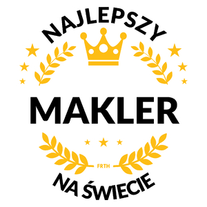 Najlepszy Makler Na Świecie - Kubek Biały