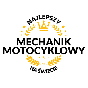 Najlepszy Mechanik Motocyklowy Na Świecie - Kubek Biały