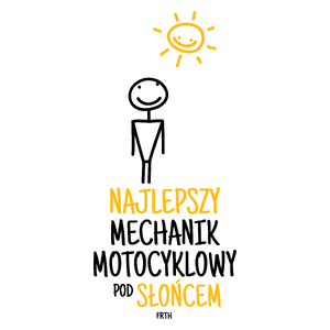 Najlepszy Mechanik Motocyklowy Pod Słońcem - Kubek Biały