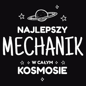 Najlepszy Mechanik W Kosmosie - Męska Bluza Czarna